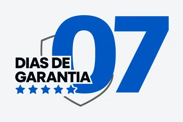 07 dias de garantia